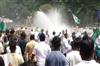 Odisha News:BJD-Protest-Turns-Violent-in-Bhubaneswar-Police-Use-Water-Cannons-and-Tear-Gas