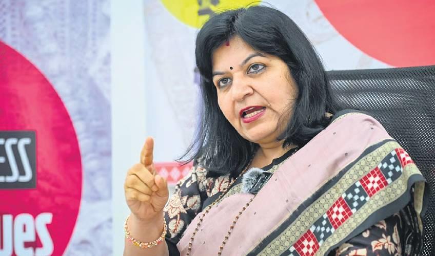 Odisha News:BJPs-Aparajita-Sarangi-Slams-Congress-BJD-Over-Odisha-Bandh-Vows-Justice-for-FM-College-Student