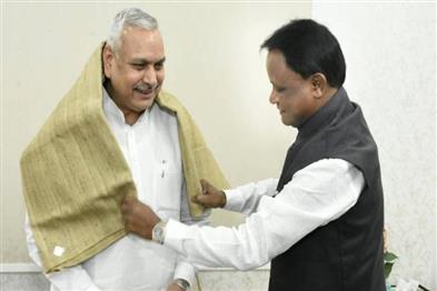 Odisha News:BJP-Top-Brass-Focuses-on-Grassroots-Strength-Saudan-Singh-Meets-Odisha-CM