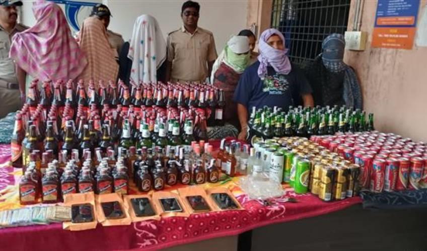 Odisha News:Bargarh-Police-Bust-Dual-Racket-Liquor-and-Sex-Trade-Raided