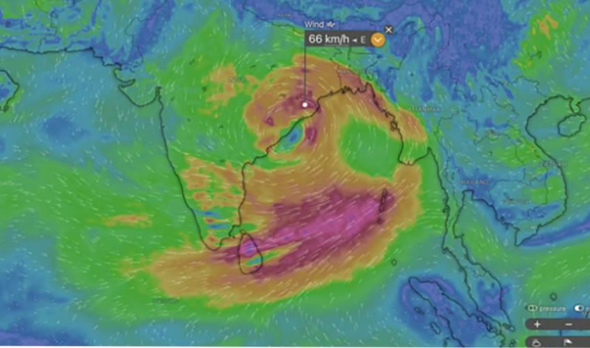 Odisha News:Bay-of-Bengal-Depression-to-Strike-as-Very-Severe-Cyclonic-Storm-Odisha-and-Andhra-on-High-Alert
