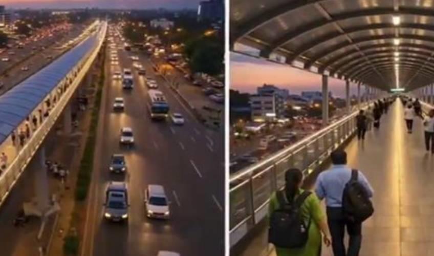 Odisha News:Bhubaneswars-New-Landmark-₹20-Crore-Skywalk-to-Bridge-Palasuni-Rasulgarh