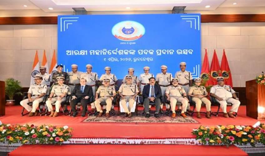 Odisha News:Bhubaneswar-Honours-the-Brave-78-Awarded-DGP-Medals