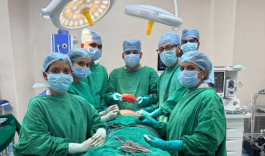 Odisha News:Breakthrough-Surgery-Doctors-Remove-Massive-Neck-Tumor-at-SUM-Hospital-Berhampur