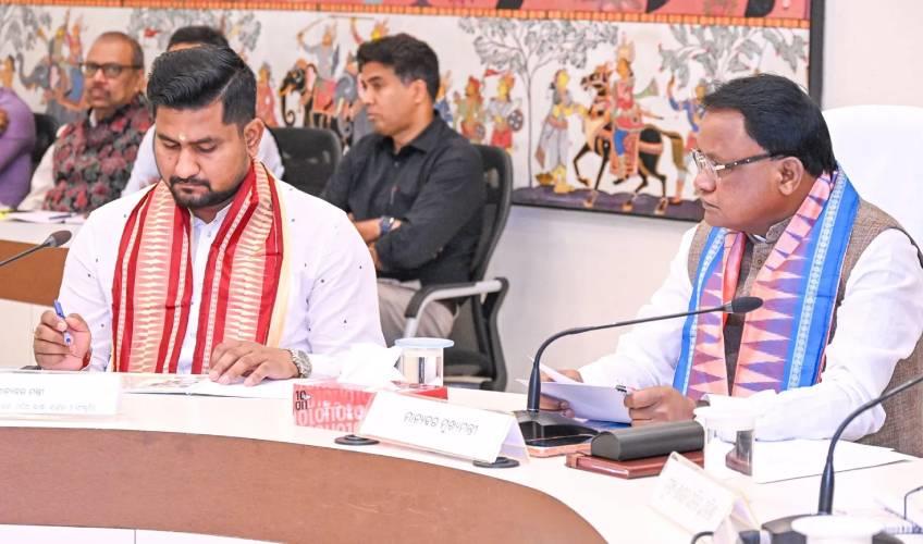 Odisha News:CM-Majhi-Orders-Flawless-Execution-for-India-South-Africa-T20-at-Barabati