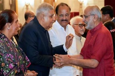 Odisha News:CP-Radhakrishnan-Takes-Oath-as-Indias-15th-Vice-President-at-Rashtrapati-Bhavan