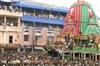 Odisha News:Chariot-Pulling-Begins-In-Puri-Lord-Balabhadras-Taladhwaja-Rolls-On-Grand-Road
