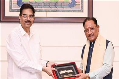Odisha News:Chhattisgarh-CM-Vishnu-Deo-Sai-Meets-Odisha-Governor-to-Strengthen-Inter-State-Ties