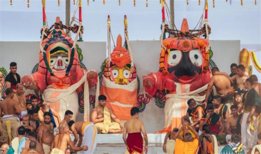 Odisha News:Debasnana-Purnima-A-Grand-Celebration-of-Mahaprabhus-Bathing-Ritual