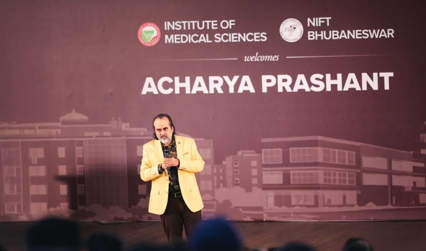 Odisha News:Ego-is-a-Psychological-Fraud-Acharya-Prashant-at-SOA-University