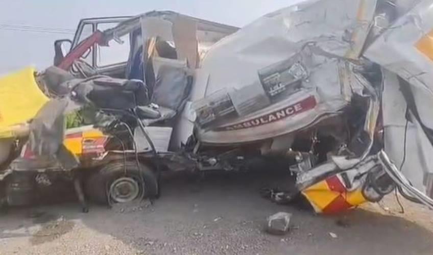 Odisha News:Fatal-NH-55-Collision-Ambulance-Attendant-Killed-Driver-Critical