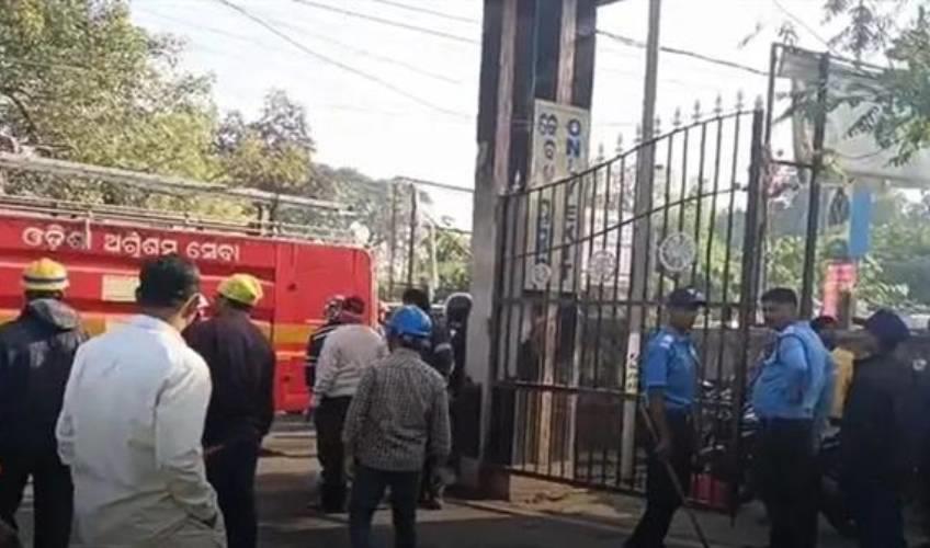 Odisha News:Fire-at-Balasore-District-Hospital-Sweepers-Office-Causes-Panic