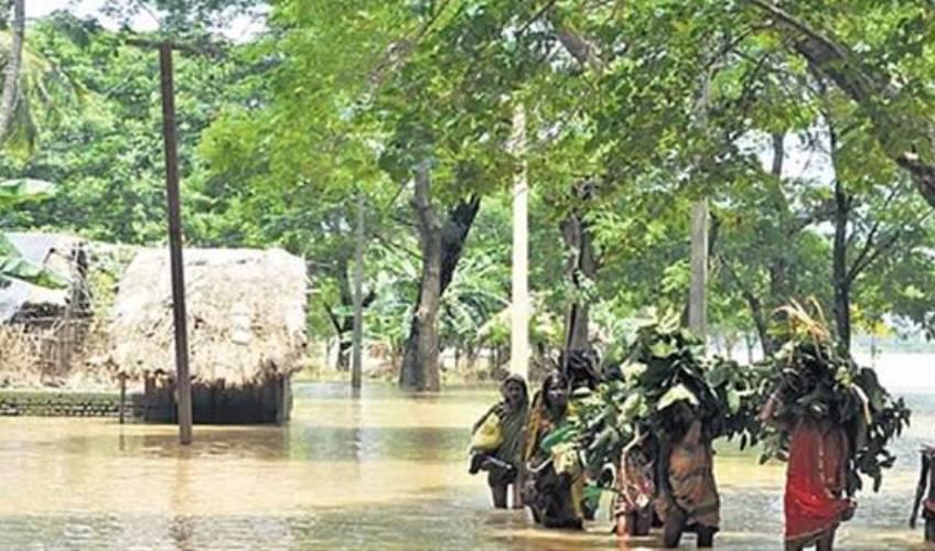 Odisha News:Flood-Situation-Grim-in-Balasore-Jajpur-Due-to-Swollen-Sunarnarekha-Baitarani-Rivers
