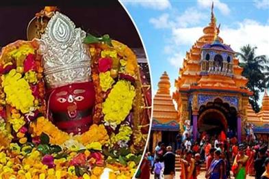 Odisha News:Golden-Splendor-Chaiti-Parba-Festivities-Begin-at-Maa-Tarini-Temple