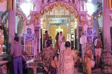 Odisha News:Grand-Preparations-for-Radha-Pada-Darshan-at-Sakhi-Gopal-Gopinath-Jiu-Temple