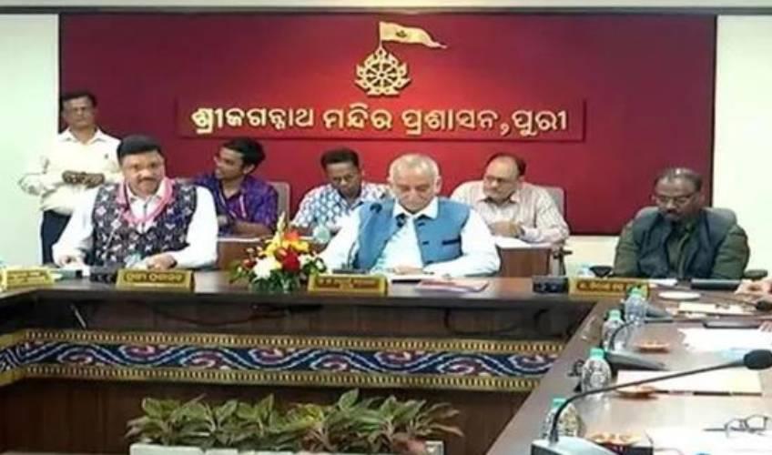 Odisha News:High-Stakes-Meet-Ratna-Bhandar-Valuation-and-Temple-Security-on-Agenda