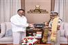 Odisha News:Interim-DGP-Binaytosh-Mishra-Meets-Governor-Visits-Puri-Shrimandir
