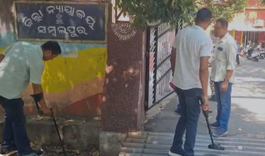 Odisha News:International-Hoax-Triggers-Bomb-Scare-at-Sambalpur-Court