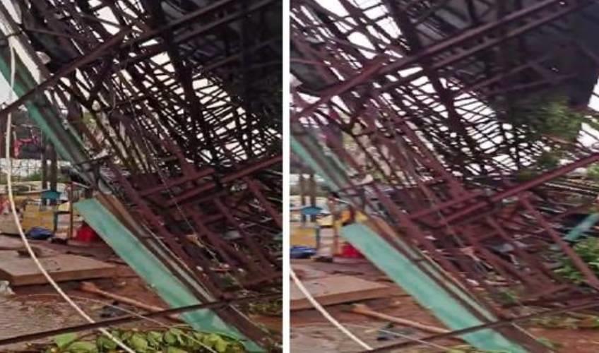 Odisha News:Killer-Hoarding-Storm-Ravages-Bhubaneswar-Leaving-Two-Dead