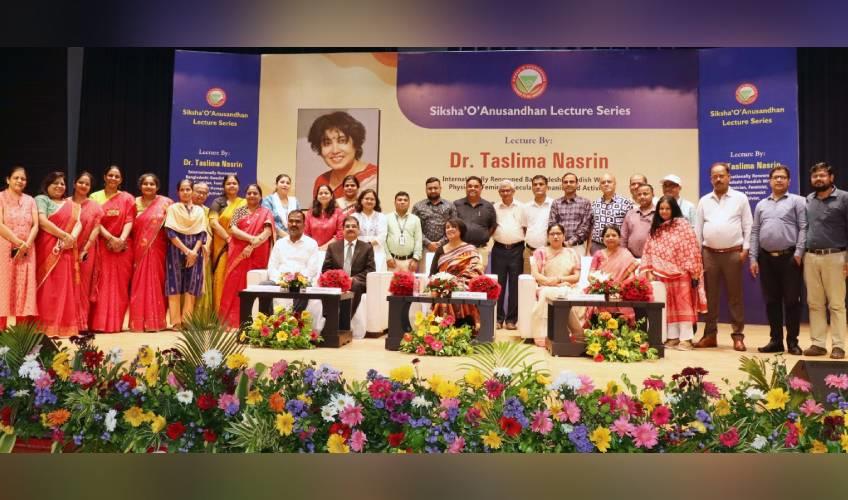 Odisha News:LAWS-SHOULD-BE-BASED-ON-EQUALITY-AND-HUMAN-RIGHTS-TASLIMA-NASRIN