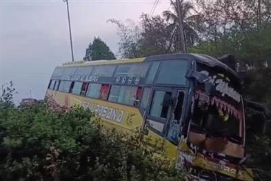 Odisha News:NH-16-Pile-up-One-Dead-Four-Injured-in-Bhadrak-Multi-Vehicle-Crash