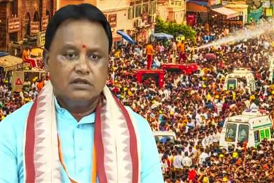 Odisha News:Odisha-CM-Announces-₹25-Lakh-Aid-For-Rath-Yatra-Stampede-Victims