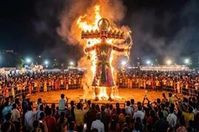 Odisha News:Odisha-Celebrates-Dussehra-and-Mahanavami-with-Grandeur-PM-Modi-and-CM-Majhi-Extend-Wishes
