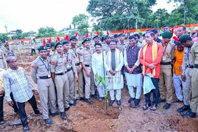 Odisha News:Odisha-Plants-Over-1-Crore-Saplings-to-Mark-PM-Modis-75th-Birthday