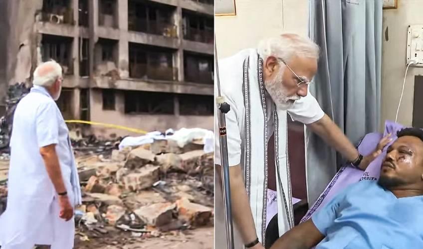 Odisha News:PM-Modi-Reviews-Plane-Crash-Response-Meets-Injured-Victims