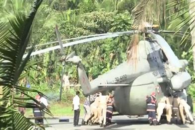 Odisha News:President-Droupadi-Murmus-Helicopter-Gets-Stuck-on-Makeshift-Helipad-in-Kerala