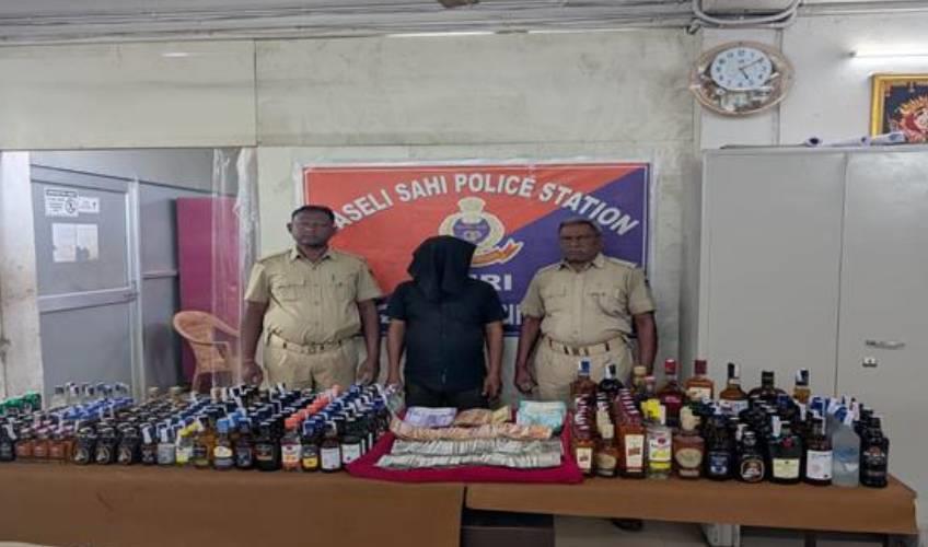 Odisha News:Puri-Police-Bust-Illegal-Liquor-Syndicate-Huge-Haul-Seized-Near-Mangalaghat