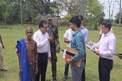 Odisha News:RDC-Investigates-Odisha-Grama-Bank-Skeleton-Exhumation-Incident