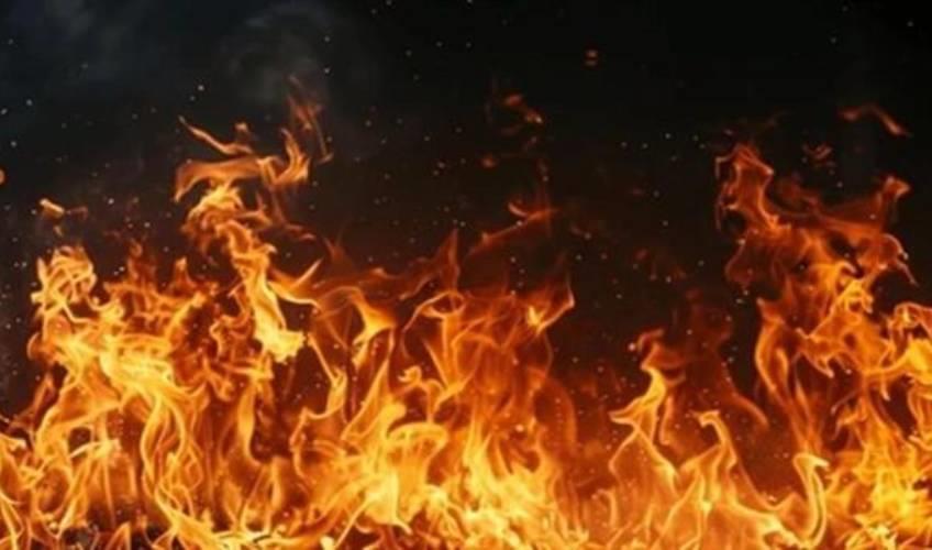 Odisha News:Rs-1-Crore-Loss-Fire-Guts-Balangir-Fruit-Market