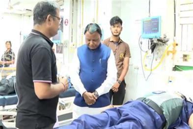 Odisha News:SCB-Fire-Horror-11-Dead-in-ICU-Inferno-Judicial-Probe-Ordered