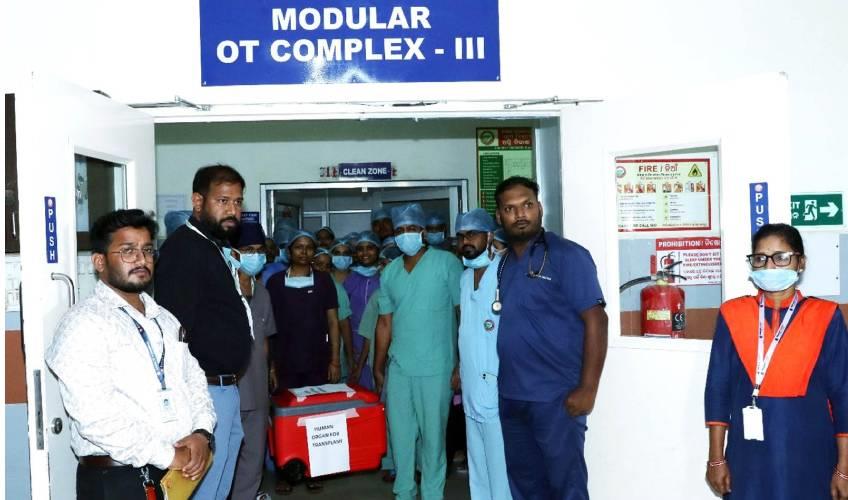 Odisha News:SUM-Hospital-Retrieves-Liver-from-Brain-Dead-Patient-for-Fourth-Time-Saves-Life