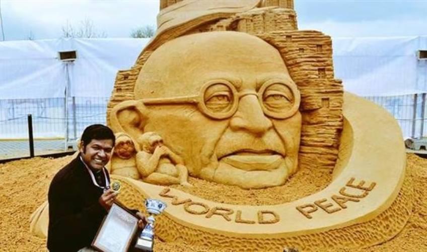 Odisha News:Sand-Art-to-Statistics-Sudarsan-Pattnaik-Named-Census-2027-Ambassador