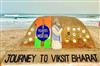 Odisha News:Sand-Artist-Sudarsan-Patnaik-Celebrates-11-Years-of-Modi-Govt-with-Stunning-Sand-Art
