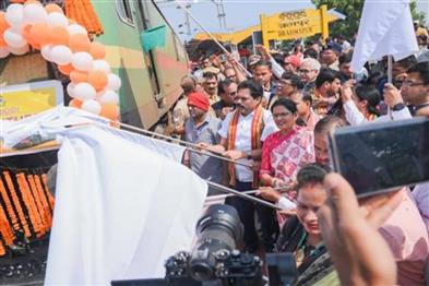 Odisha News:Senior-Citizen-Pilgrimage-Train-Flagged-Off-from-Berhampur