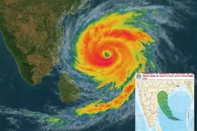 Odisha News:Severe-Cyclonic-Storm-Montha-Approaching-Coast