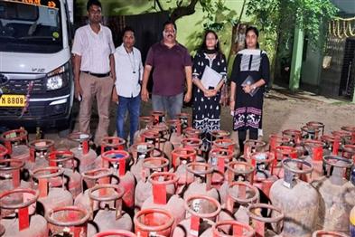 Odisha News:State-Wide-Sting-Massive-LPG-Black-Market-Busted