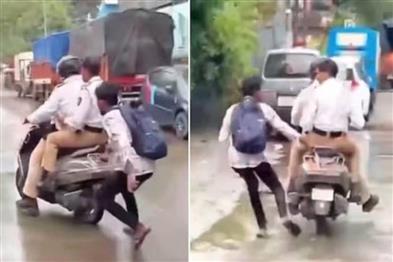 Odisha News:Student-Films-Traffic-Cops-Violating-Rules-in-Thane-Video-Goes-Viral