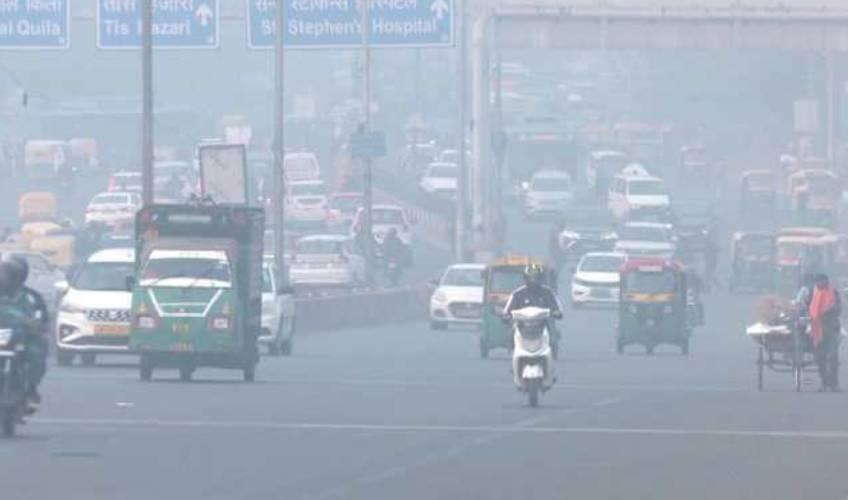 Odisha News:Toxic-Smog-Chokes-Delhi-AQI-Hits-Very-Poor-Amid-Republic-Day-Rehearsals