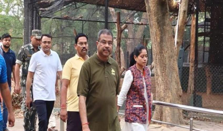 Odisha News:Union-Minister-Dharmendra-Pradhan-Inaugurates-and-Lays-Foundation-Stones-in-Sambalpur