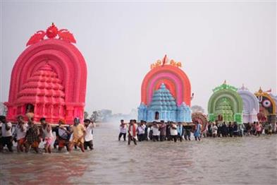 Odisha News:Waters-of-Devotion-The-Historic-Maluda-Panchudola-Yatra